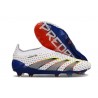 adidas Predator Elite Sin Cordones FG Blanco Gris Azul