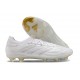 adidas Copa Pure 2+ Elite FG Piel Ftwr Blanco Dorado Met