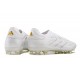 adidas Copa Pure 2+ Elite FG Piel Ftwr Blanco Dorado Met