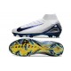 Nike Botines de fútbol Mercurial Superfly X Elite FG Blanco Azul