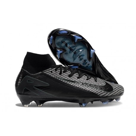 Nike Botines de fútbol Mercurial Superfly X Elite FG Negro Gris