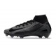 Nike Botines de fútbol Mercurial Superfly X Elite FG Negro Gris