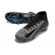 Nike Botines de fútbol Mercurial Superfly X Elite FG Negro Gris