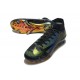 Nike Botines de fútbol Mercurial Superfly X Elite FG Negro Violeta