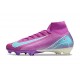 Nike Botines de fútbol Mercurial Superfly X Elite FG Violeta Azul