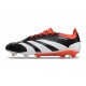Botas adidas Predator Elite L FG Negro Blanco Rojo