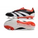 Botas adidas Predator Elite L FG Negro Blanco Rojo