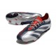 Botas adidas Predator Elite L FG Plateado Negro Rojo