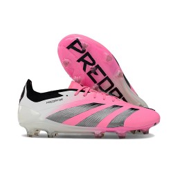 Botas adidas Predator Elite L FG Blanco Rosa Negro