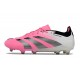 Botas adidas Predator Elite L FG Blanco Rosa Negro