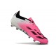 Botas adidas Predator Elite L FG Blanco Rosa Negro