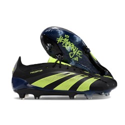 Botas adidas Predator Elite L FG Negro Verde