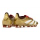 Botas adidas Predator Elite L FG Dorado Blanco Rojo
