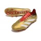 Botas adidas Predator Elite L FG Dorado Blanco Rojo