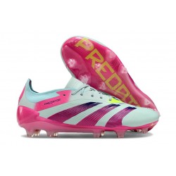 Botas adidas Predator Elite L FG Casi Azul Rosa