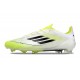 Adidas Bota F50 Elite FG Blanco Negro Amarillo