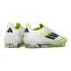 Adidas Bota F50 Elite FG Blanco Negro Amarillo
