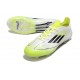 Adidas Bota F50 Elite FG Blanco Negro Amarillo