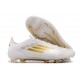 Adidas Bota F50 Elite FG Ftwr Blanco Dorado Met
