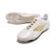 Adidas Bota F50 Elite FG Ftwr Blanco Dorado Met