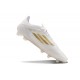 Adidas Bota F50 Elite FG Ftwr Blanco Dorado Met