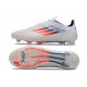 Adidas Bota F50 Elite FG Blanco Azul Rojo