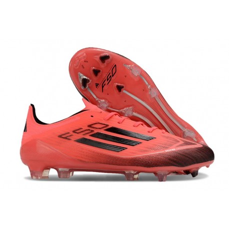 Adidas Bota F50 Elite FG Rojo Negro