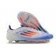 Adidas Bota F50 Elite FG Blanco Azul Rojo