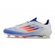 Adidas Bota F50 Elite FG Blanco Azul Rojo