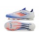 Adidas Bota F50 Elite FG Blanco Azul Rojo