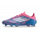 Adidas Bota F50 Elite FG Solar Azul Ftwr Blanco Solar Rosa
