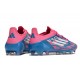Adidas Bota F50 Elite FG Solar Azul Ftwr Blanco Solar Rosa