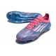 Adidas Bota F50 Elite FG Solar Azul Ftwr Blanco Solar Rosa