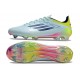 Adidas Bota F50 Elite FG Azul Negro Amarillo