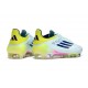 Adidas Bota F50 Elite FG Azul Negro Amarillo