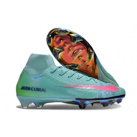 Nike Mercurial Superfly 10 Elite FG Casi Verde Dorado metalizado Moneda
