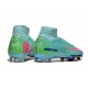 Nike Mercurial Superfly 10 Elite FG Casi Verde Dorado metalizado Moneda