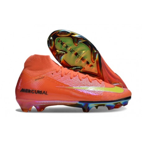 Nike Mercurial Superfly 10 Elite FG Naranja Amarillo
