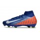 Nike Mercurial Superfly 10 Elite FG Azul Naranja Blanco