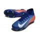 Nike Mercurial Superfly 10 Elite FG Azul Naranja Blanco