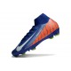 Nike Mercurial Superfly 10 Elite FG Azul Naranja Blanco