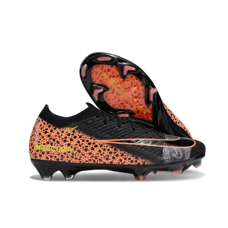 Nike Air Zoom Mercurial Vapor 16 Elite FG Negro Naranja