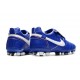 Botas Nike Tiempo Legend 10 Elite FG Ronaldo Azul Blanco