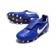 Botas Nike Tiempo Legend 10 Elite FG Ronaldo Azul Blanco