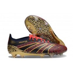 Botas adidas Predator Elite L FG Rojo Oro Negro