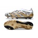 adidas Predator Elite Sin Cordones FG Blanco Oro Gris