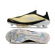 Bota Adidas F50 + Sin Cordones FG X Messi Dorado Met Negro Blanco