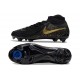 Zapatos Nike Phantom Luna II Elite FG Negro Mtlc Dorado Moneda