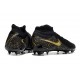 Zapatos Nike Phantom Luna II Elite FG Negro Mtlc Dorado Moneda