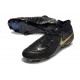 Zapatos Nike Phantom Luna II Elite FG Negro Mtlc Dorado Moneda